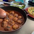 ♡はな1204♡'s cooksnap of when they made ☆絶品煮込みハンバーグ☆.
