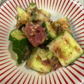 なーなちゃん's cooksnap of when they made たたききゅうりの梅かつお.