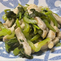 ★なみ☆'s cooksnap of when they made セロリと豚肉の塩こしょう炒め.