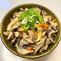 azbjbn's cooksnap of when they made きのこたっぷり！ひじきご飯.