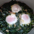 えりきゃんでぃ's cooksnap of when they made あと1品に☆ほうれん草の巣籠もり卵.