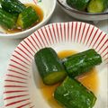 なーなちゃん's cooksnap of when they made 【作り置き】病みつきにんにく蛇腹きゅうり.