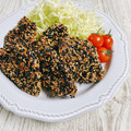 ℳᑦᑋᵃⁿ♡'s cooksnap of when they made 鶏胸肉とごまの揚げ焼き.