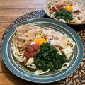 ちゃかぴまま's cooksnap of when they made 冷やしモロヘイヤきしめん.