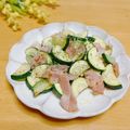 ルパンのかあさん☆彡's cooksnap of when they made ズッキーニ＆ベーコン★５分でイタリアン！.