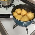 羊めぇめぇ's cooksnap of when they made 包んで煮るだけ！素麺の油揚げ包み煮.