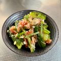 azbjbn's cooksnap of when they made 胡瓜の梅おかか大葉和え。ごま油風味.
