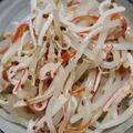 ☆とん吉☆'s cooksnap of when they made もやし、かにかま、辛子マスタード和え.