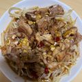 みるく大福's cooksnap of when they made カリカリ豚ともやしのねぎソース.