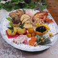 クックHG9V8Y☆'s cooksnap of when they made かまぼこの飾り切り（松）.