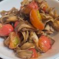 ゆるмαмα's cooksnap of when they made シンプルに♪トマトと舞茸の醤油蒸し.