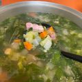 やよい・M's cooksnap of when they made セロリの葉っぱがおいしいスープ.