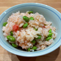 fl＊＊'s cooksnap of when they made ＊旨い！枝豆と明太子の混ぜご飯＊.