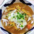 みっちゃん❇️68's cooksnap of when they made 麺つゆdeお蕎麦屋さん風☆カレーうどん.