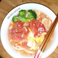 maunten121's cooksnap of when they made ふわとろ♡生姜香る♪トマトのかき玉うどん.