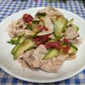 ととろ＆めい's cooksnap of when they made ☆簡単☆豚しゃぶの梅ポンおかか和え.