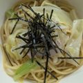 ひぃちゃんひー's cooksnap of when they made 茹でて混ぜるだけ！キャベツナパスタ！.