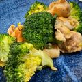ぱちぱちの日's cooksnap of when they made 鶏むね肉とブロッコリーのマヨ醤油炒め.