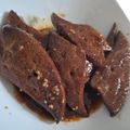 0826mai's cooksnap of when they made 【超簡単】おいしく健康！豚レバーの甘辛煮.