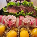 sayaリーヌ's cooksnap of when they made おせちに❀お雑煮に✿華やか✿蒲鉾飾り切り.