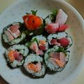 白いぐれーぷ's cooksnap of when they made 海苔巻きの端っこ☆大当たり！.