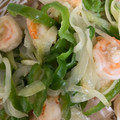 手抜きクック's cooksnap of when they made ✿海老の中華風塩炒め✿.