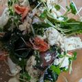むらや's cooksnap of when they made 簡単☆豆腐ポン酢サラダ.