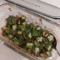 ゆいころままこ's cooksnap of when they made オクラの梅肉　おかか和え.