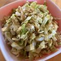 クックNIWDO4☆'s cooksnap of when they made 味見で半分なくなるキャベツの胡麻和え.