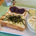 ビートルズ食堂's cooksnap of when they made 喫茶店の味♬海苔たっぷりチーズトースト.