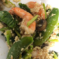 クックZUHPOV☆'s cooksnap of when they made エビとスナップえんどうの塩炒め.