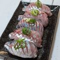 MAKI's cooksnap of when they made アジのにぎり.