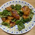 むうちゃんこうちゃん's cooksnap of when they made 【楽めし】ささみとピーマンの醤油マヨ炒め.