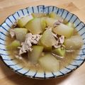 克らぶ's cooksnap of when they made 簡単激ウマ☆豚肉と冬瓜のハチミツ煮.