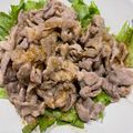 ちびクマ⁂'s cooksnap of when they made 豚肉とレタスの香味タレがけ.