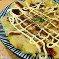 ちーまぐ's cooksnap of when they made 節約おつまみ♪豆腐＆白菜♡お好み焼き♪.