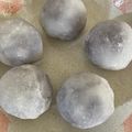 スケさんとタロさん's cooksnap of when they made いちご大福♡白玉粉をレンジでチン♩.
