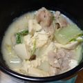 こうのとりヒロシ's cooksnap of when they made 胡麻香る とろふわ味噌豆乳鍋.