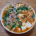 ポニーリボン's cooksnap of when they made 豚しゃぶでお肉やわらか♪辛くないキムチ鍋.
