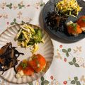 yesmama's cooksnap of when they made 錦糸卵トッピング酢の物～♪.