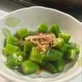 ☆はなちゃん☆☆'s cooksnap of when they made 簡単シンプル☆オクラのめんつゆおかか和え.