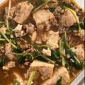 Tomotabi's cooksnap of when they made 豆苗入りマーボー豆腐.