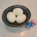 みかかめ's cooksnap of when they made 放置で簡単！つるんと茹で卵のむき方♬.