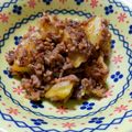 としおやじ's cooksnap of when they made じゃがいもと豚ひき肉の甘辛炒め.