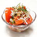 ぱふ's cooksnap of when they made しらすトマト夏バテ予防.
