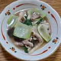 ポニーリボン's cooksnap of when they made チンゲン菜と豚こまのオイスターソース炒め.