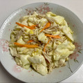 卯月のうさぎ２０１４'s cooksnap of when they made レンジで♬きゃべつとえのきのナムル.