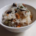 気まぐれ♡雨おんな's cooksnap of when they made 節分豆の残りで…山菜ツナおこわ.