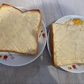 kangaru's cooksnap of when they made 簡単朝食♡バターが香るメロンパントースト.