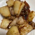 ＊raspberry's cooksnap of when they made 10分！豚こま・じゃが芋のごま照り焼き！.